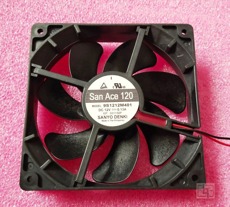 SANYO 9S1212M401 12V 0.13A 2wires 3wires Cooling Fan
