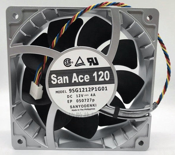 Sanyo 9SG1212P1G01 12V 4A 4wires Cooling Fan