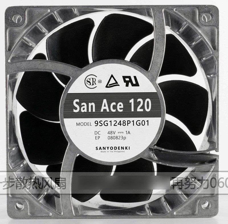 SANYO 9SG1248P1G01 48V 1A 4wires cooling fan