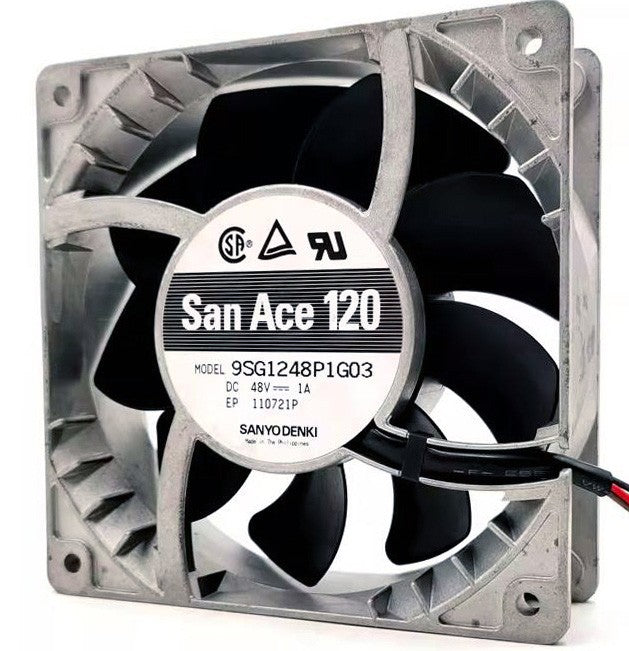 SANYO 9SG1248P1G03 48V 1A 4wires cooling fan
