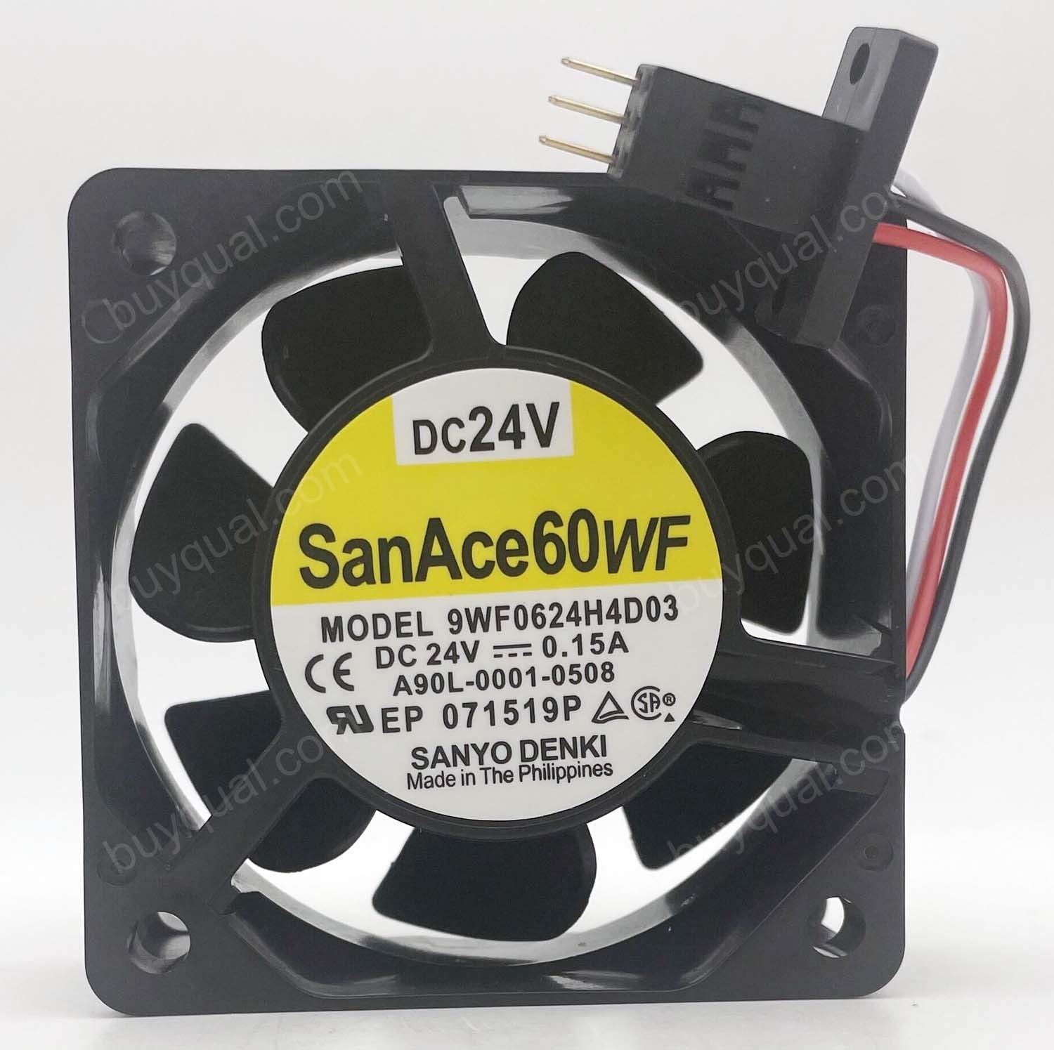 Sanyo 9WF0624H4D03 A90L-0001-0508 24V 0.15A 3wires Cooling Fan - Original New