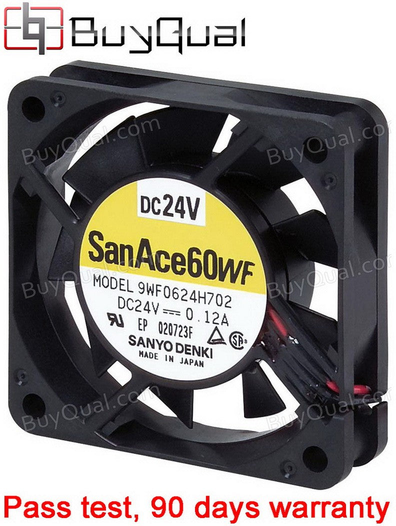 Sanyo 9WF0624H702 24V 0.12A 3wires Cooling Fan