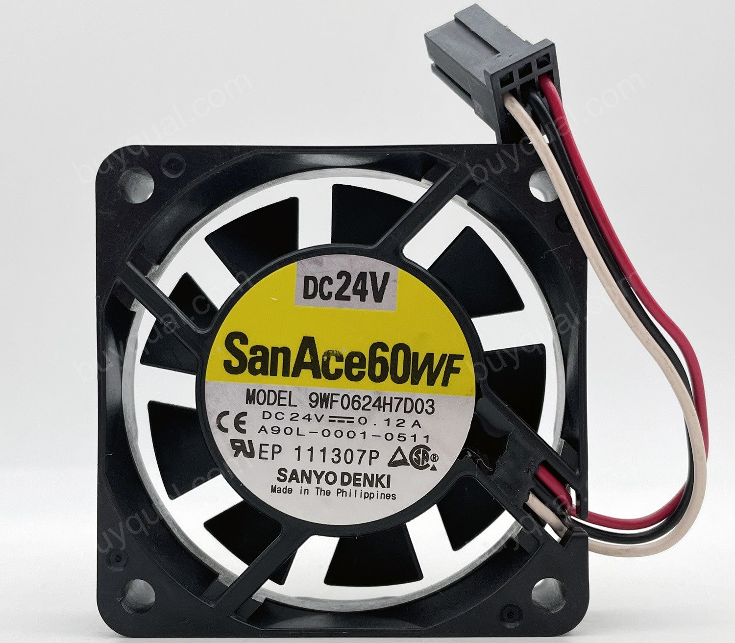 Sanyo 9WF0624H7D03 A90L-0001-0511 24V 0.12A 3wires Cooling Fan
