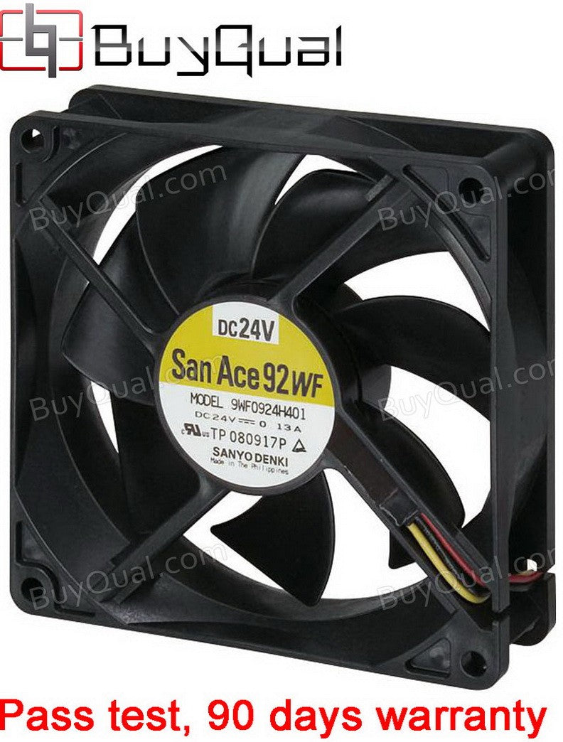 SANYO 9WF1224H101 24V 0.32A 3wires Cooling Fan