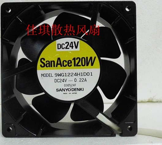 Sanyo 9WG1224H1D01 24V 0.22A Cooling Fan