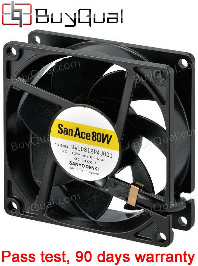 Sanyo 9WL0812P4J001 12V 0.6A 4wires Cooling Fan