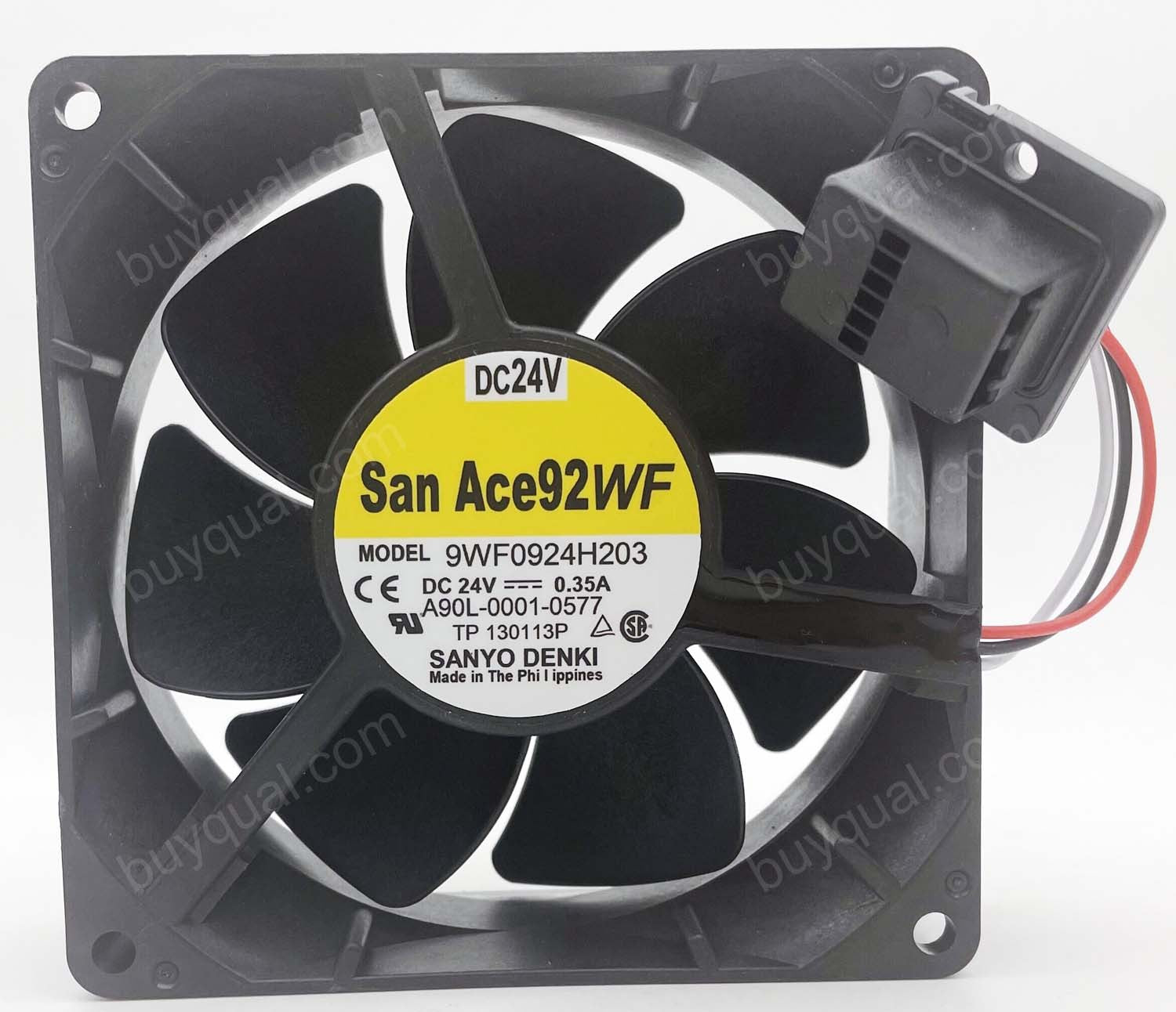 SANYO/FANUC 9WF0924H203 A90L-0001-0577 24V 0.35A 3wires cooling fan
