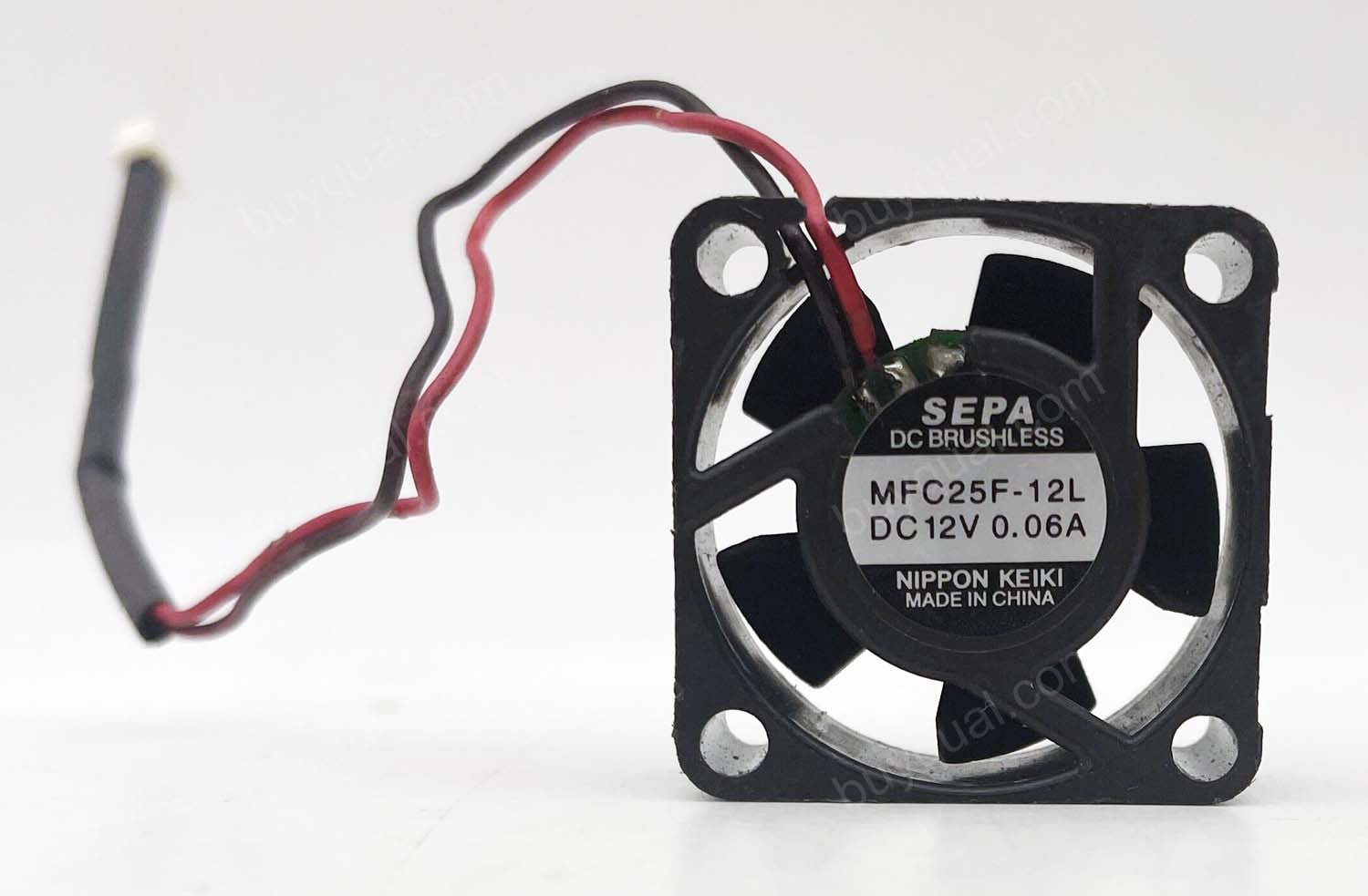 SEPA MFC25F-12L 12V 0.06A 2wires Cooling Fan