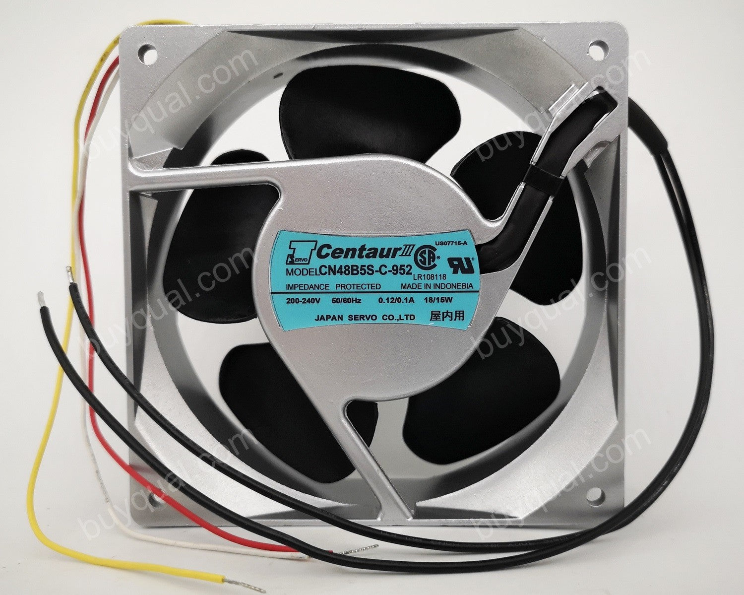 SERVO CN48B5S-C-952 200/240V 0.12/0.1A 18/15W 2wires cooling fan