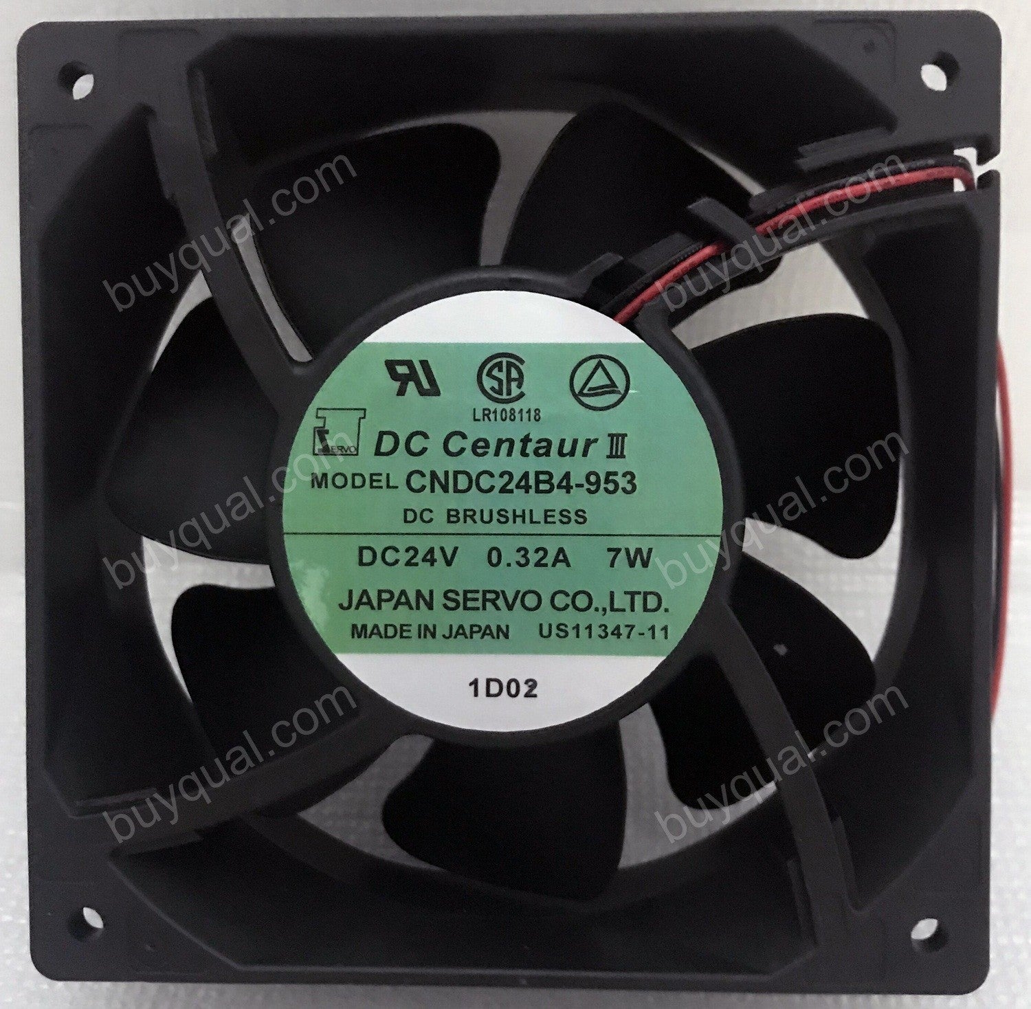 SERVO CNDC24B4-953 24V 0.32A 2wires Cooling Fan
