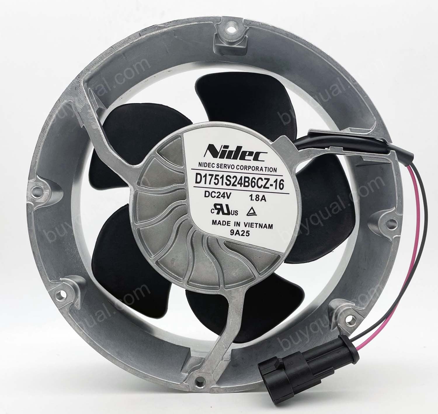 SERVO D1751S24B6CZ-16 24V 1.8A 43.2W 2wires Cooling Fan - Original New