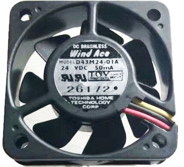 SERVO D43M24-01A 24V 50mA 3wires Cooling Fan