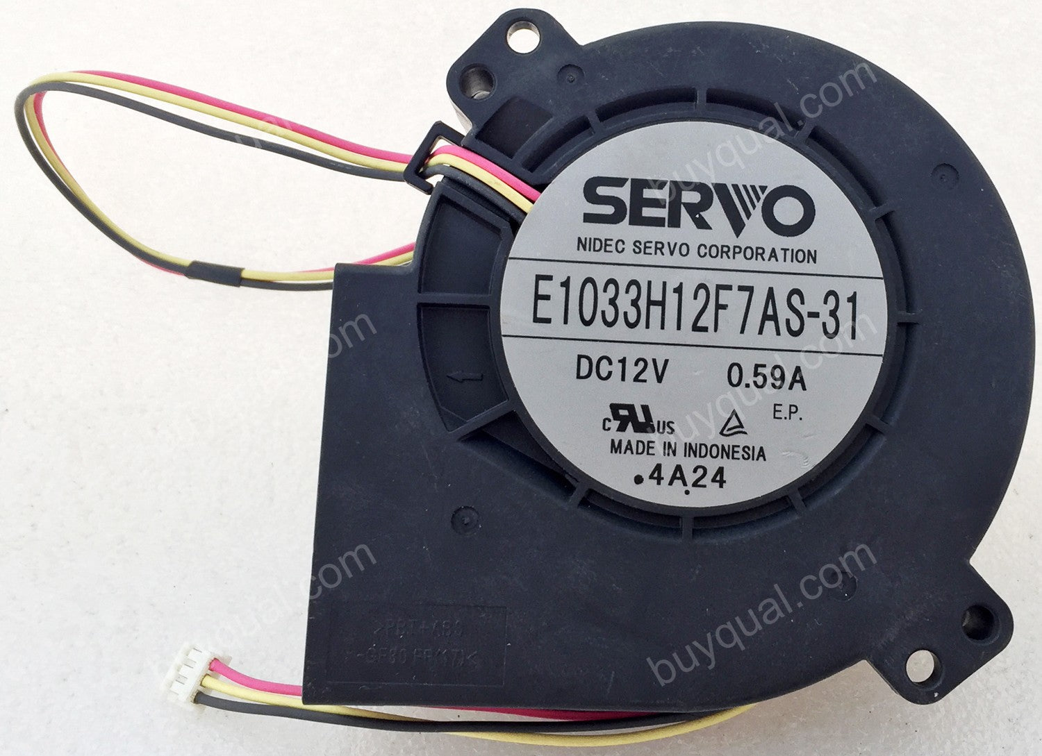 SERVO E1033H12F7AS-31 12V 0.59A 3wires cooling fan