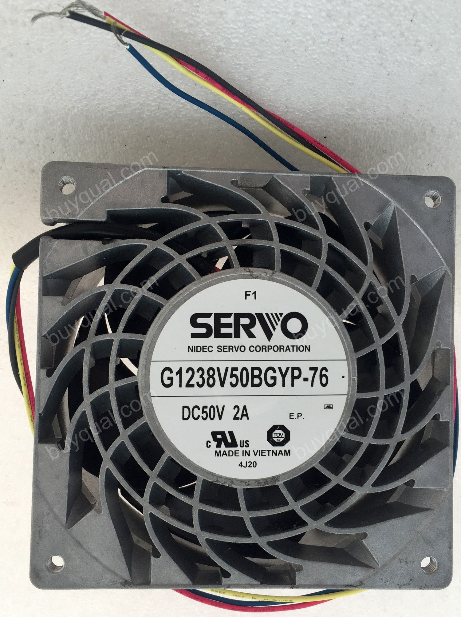 SERVO G1238V50BGYP-76 50V 2A 4wires cooling fan