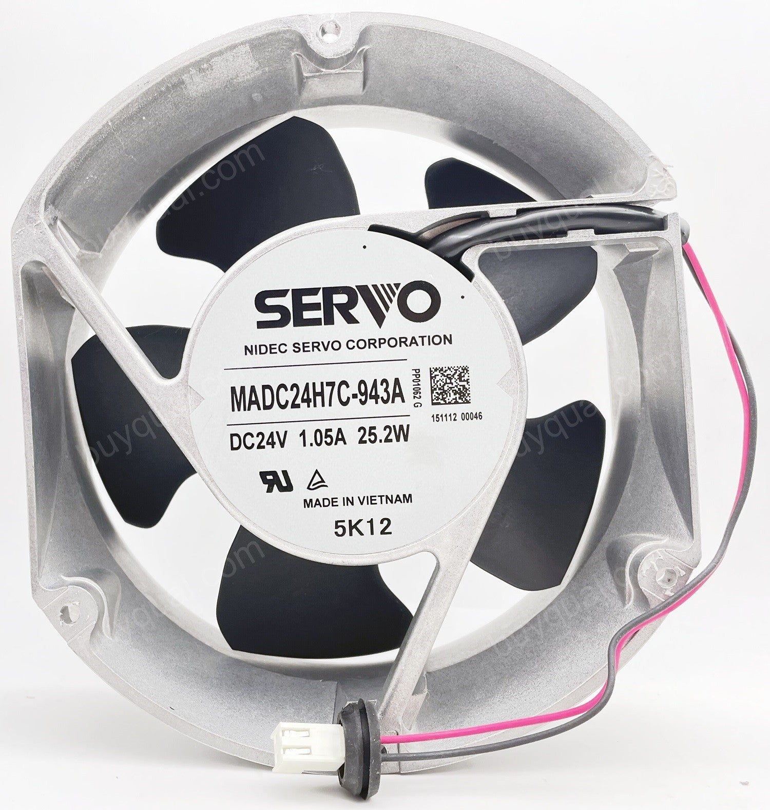SERVO MADC24H7C-943 MADC24H7C-943A 24V 1.05A 25.2W 2wires cooling fan