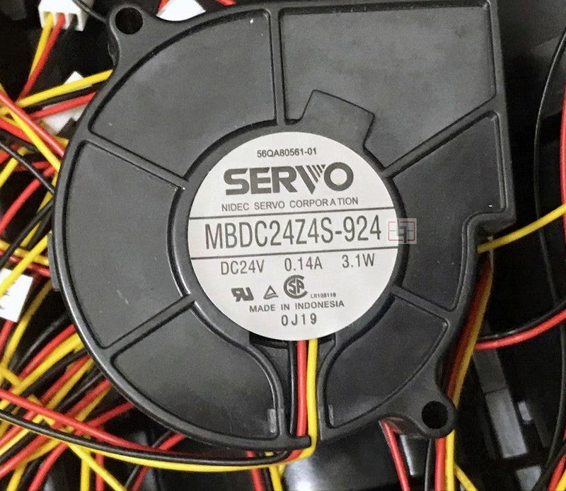 SERVO MBDC24Z4S-924 24V 0.14A 3.1W 3wires Cooling Fan