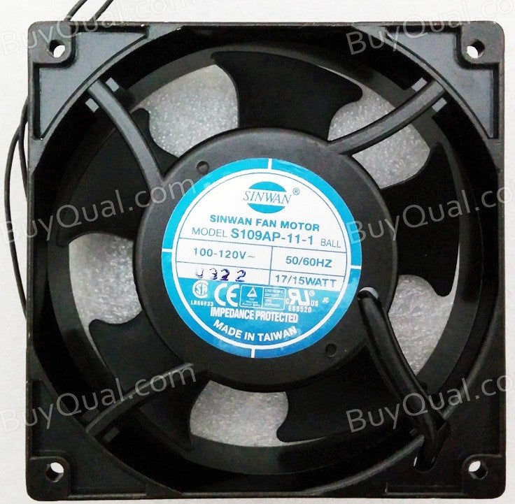 SINWAN S109AP-11-1 110V 17/15W 2wires Cooling Fan