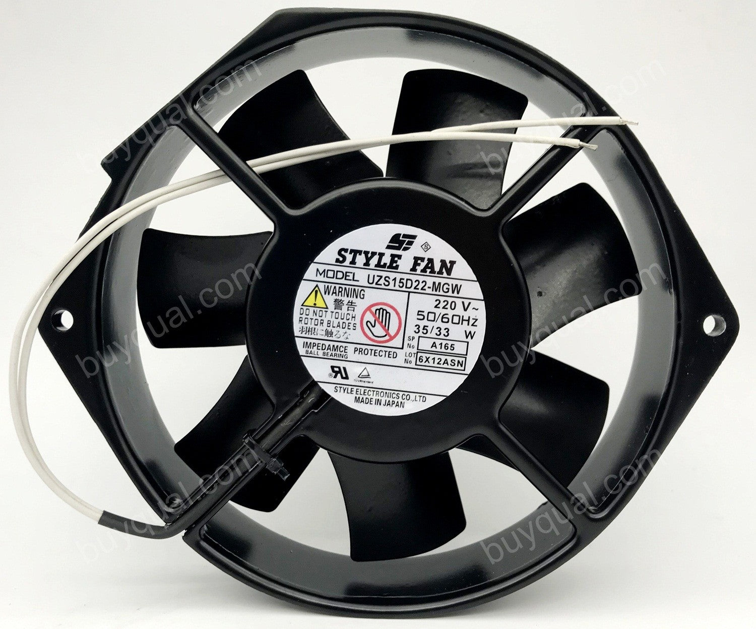 STYLE UZS15D22-MGW 220V 35/33W Cooling Fan - New