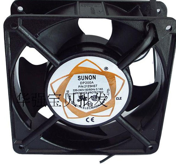 SUNON 2123HST 220/204V 0.14A 2wires cooling Fan