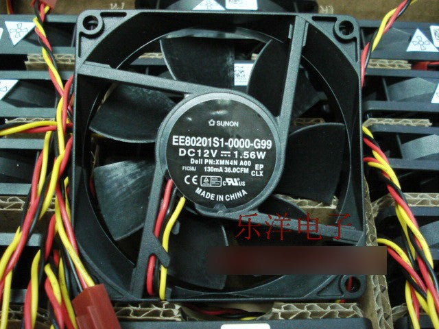 SUNON EE80201S1-0000-G99 12V 1.56W 3wires cooling fan