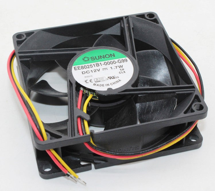 SUNON EE80251B1-0000-G99 12V 1.7W 3wires cooling fan
