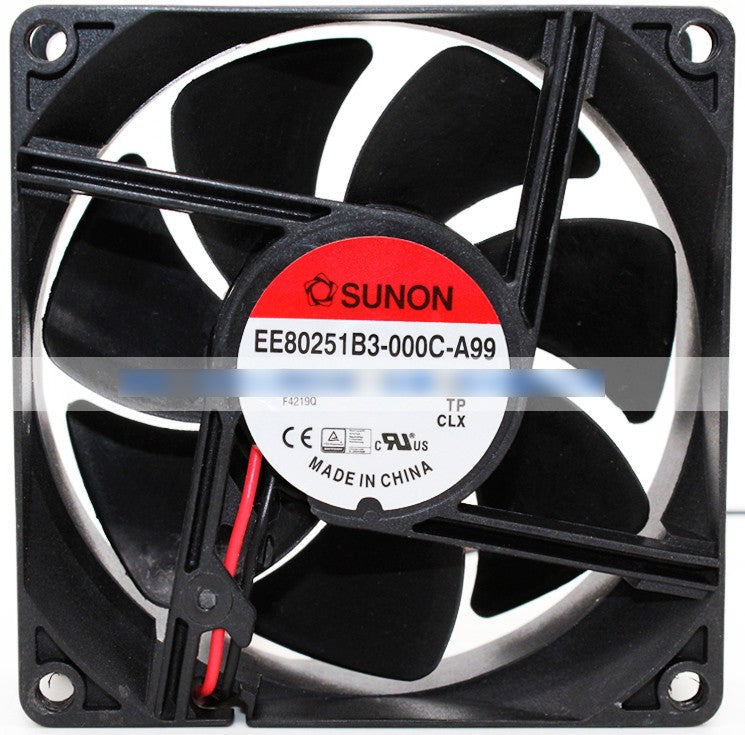 SUNON EE80251B3-000C-A99 12V 1.1W 2wires cooling fan