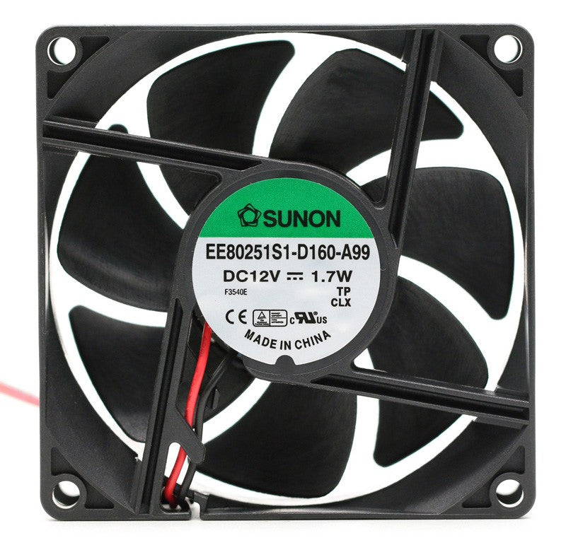 SUNON EE80251S1-D160-A99 12V 1.7W 2wires cooling fan