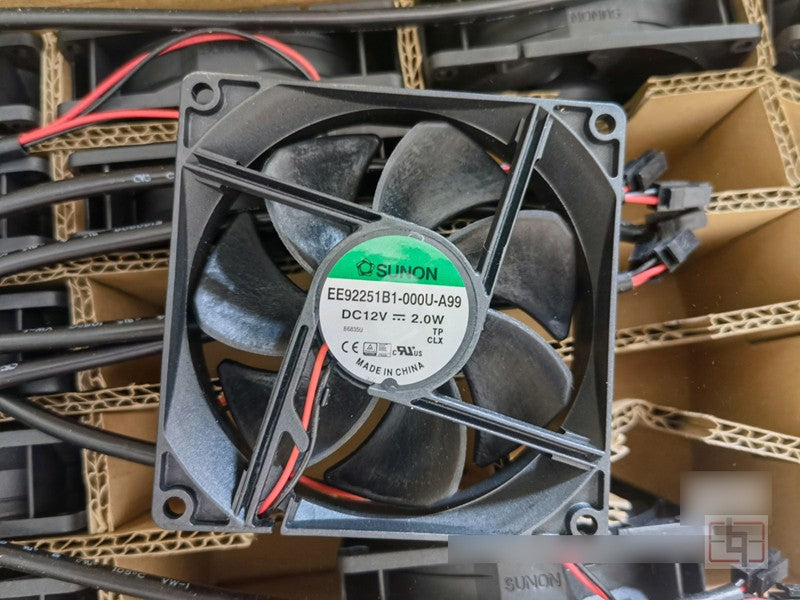 Sunon EE92251B1-000U-A99 12V 2.0W 2wires Cooling Fan