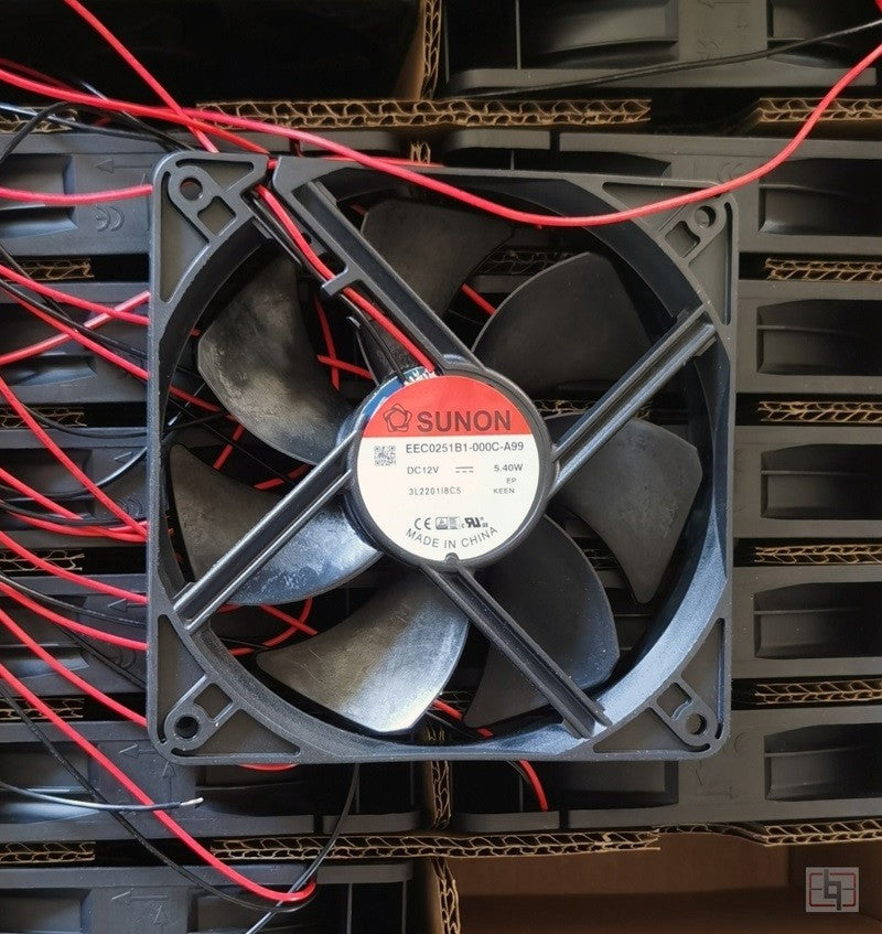 SUNON EEC0251B1-000C-A99 12V 5.4W 2wires Cooling Fan