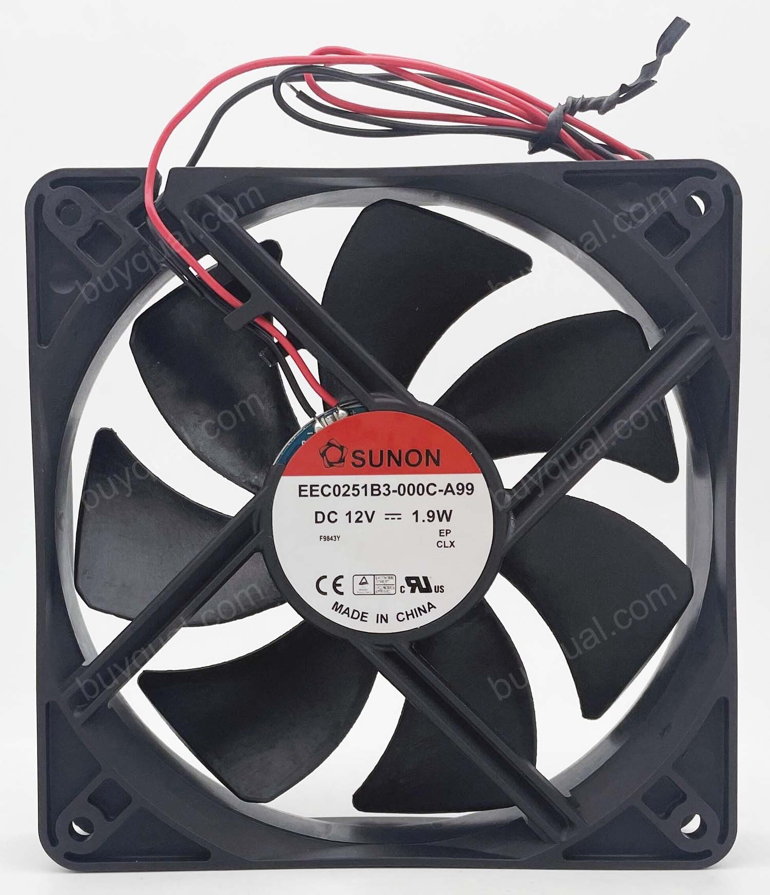 SUNON EEC0251B3-000C-A99 12V 1.9W 2wires cooling fan