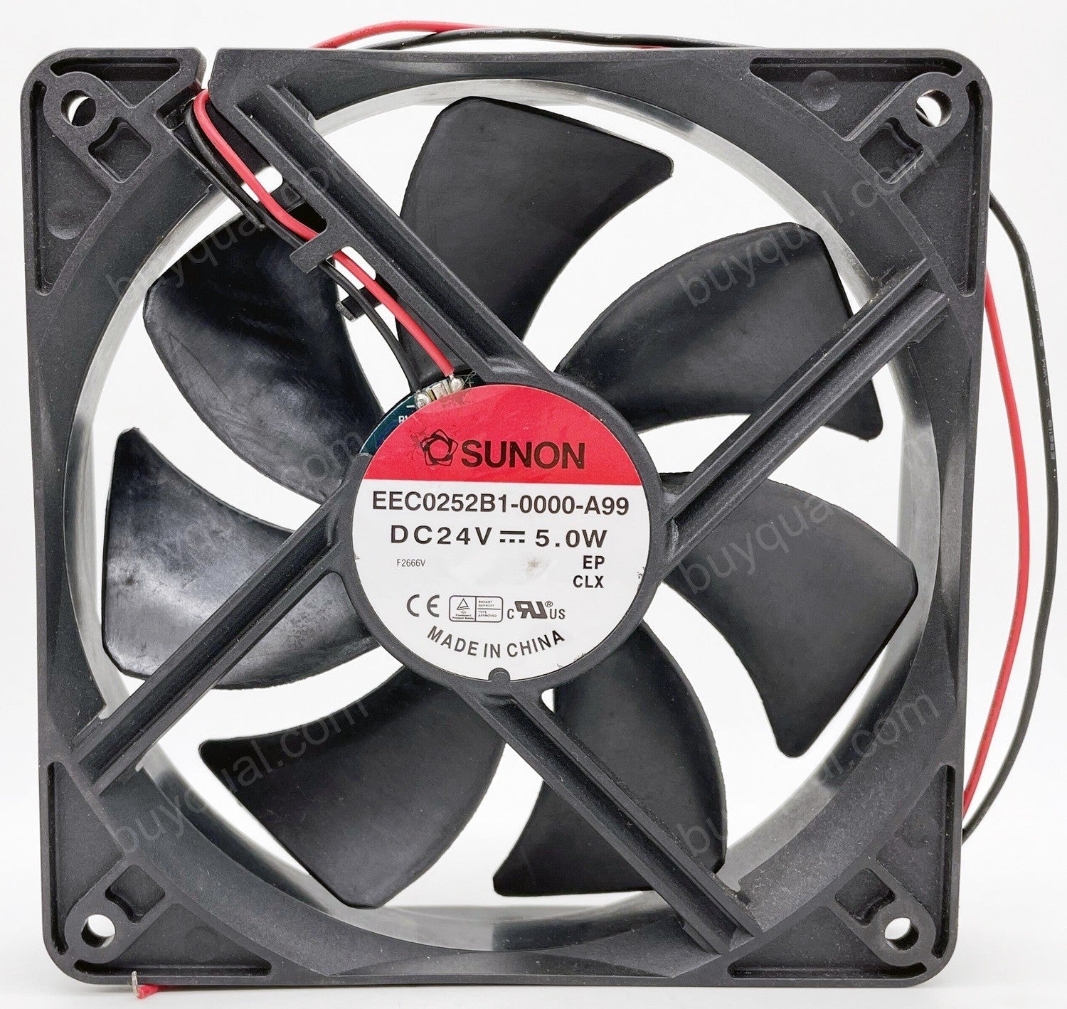 Sunon EEC0252B1-0000-A99 24V 5W 2wires Cooling Fan