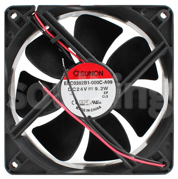 SUNON EEC0382B1-000C-A99 24V 9.2W 2wires cooling fan