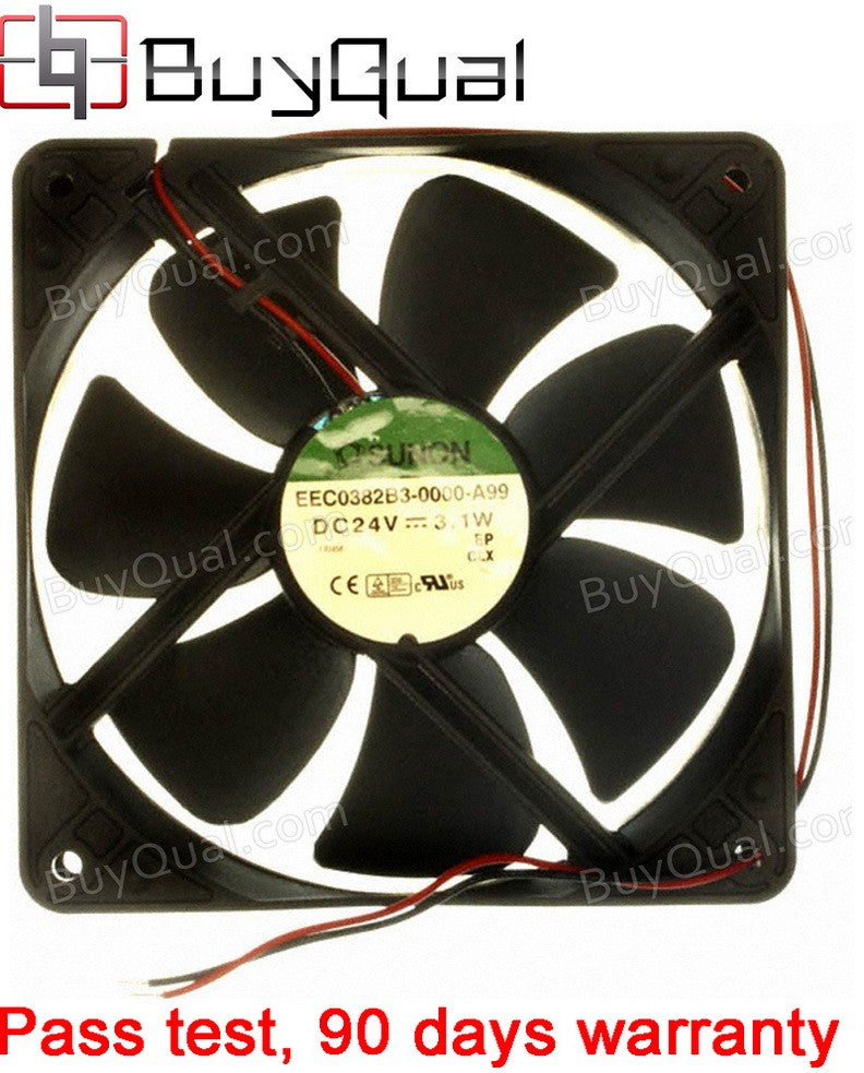 Sunon EEC0382B3-0000-A99 24V 130mA 3.1W 2wires Cooling Fan