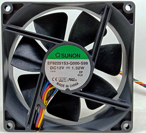 SUNON EF92251S3-Q000-S99 12V 1.32W 4wires cooling fan