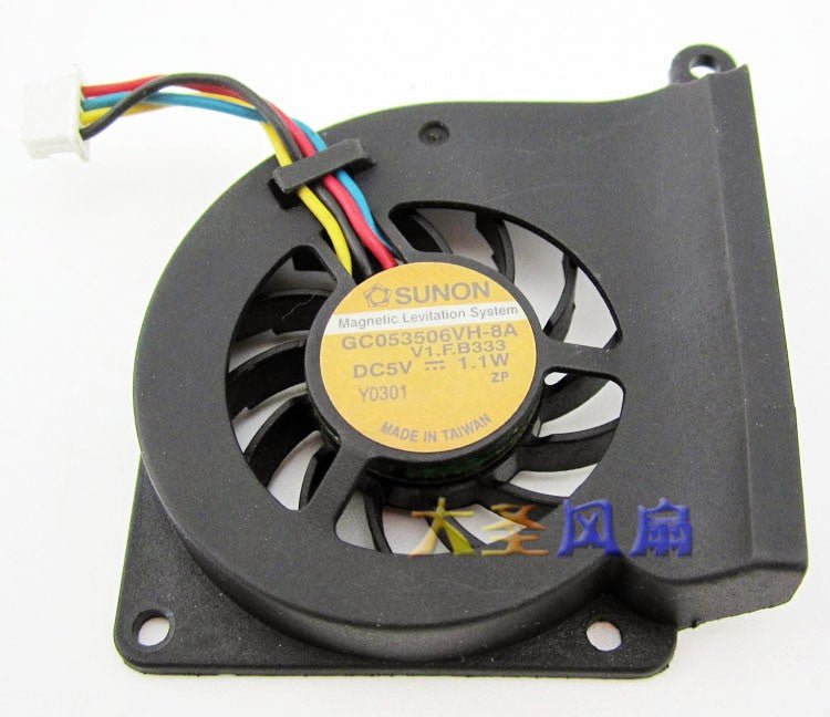 SUNON GC053506VH-8A 5V 1.1W 4wires Cooling Fan
