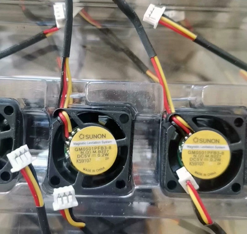 SUNON GM0501PFB3-8 5V 0.2W 3wires Cooling Fan