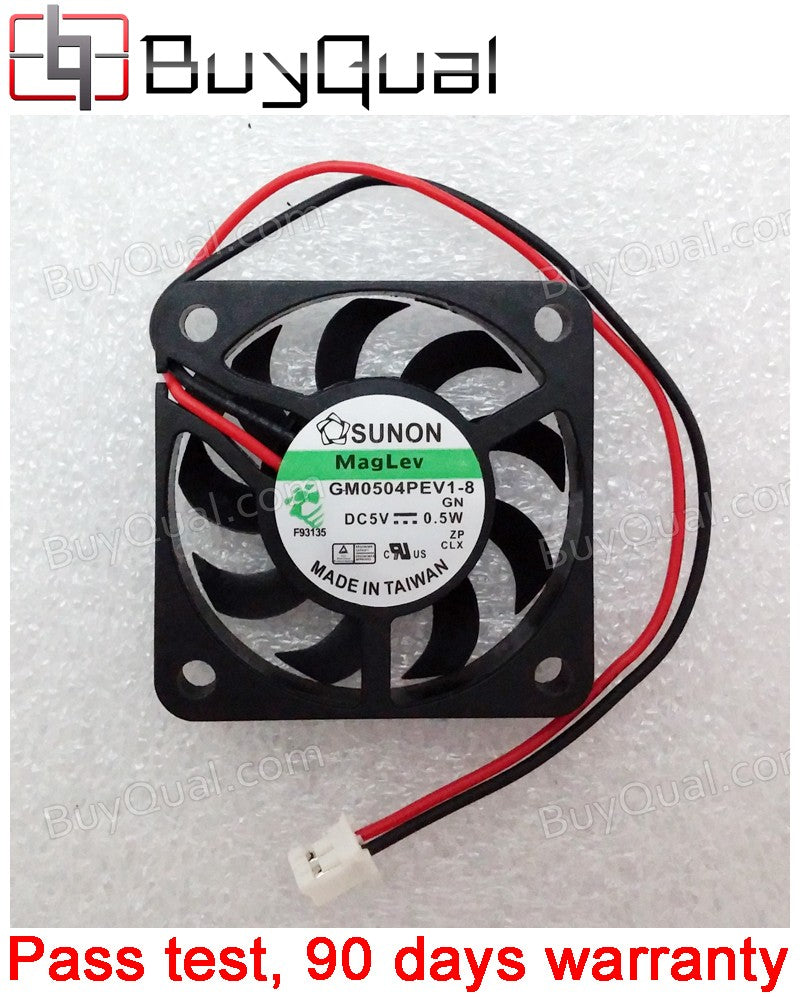 SUNON GM0504PEV1-8 5V 0.1A 0.5W 2wires 3wires Cooling Fan