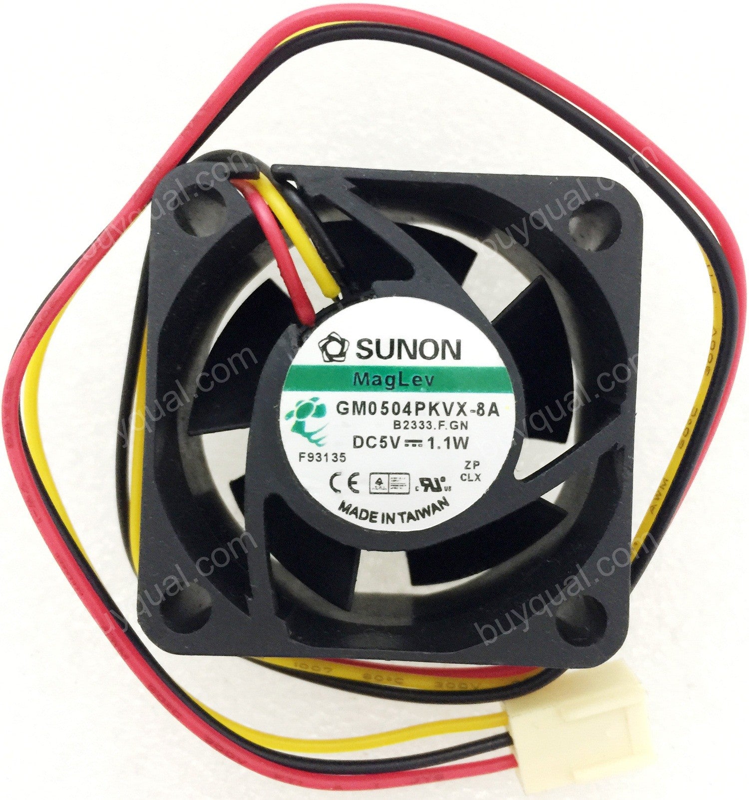 SUNON GM0504PKVX-8A 5V 1.1W 3wires cooling fan - Used