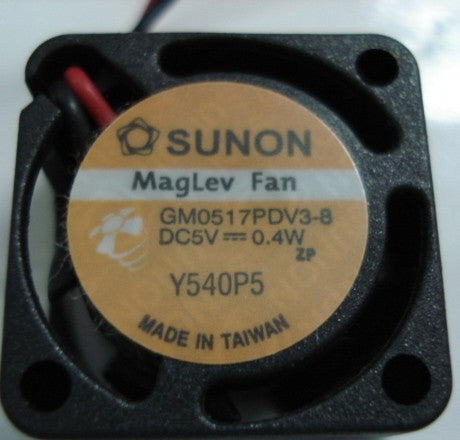 SUNON GM0517PDV3-8 5V 0.4W 2wires Cooling Fan