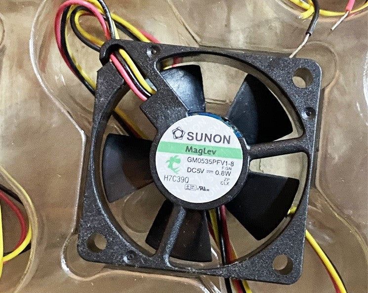 SUNON GM0535PFV1-8 F.GN 5V 0.8W 2wires 3wires Cooling Fan