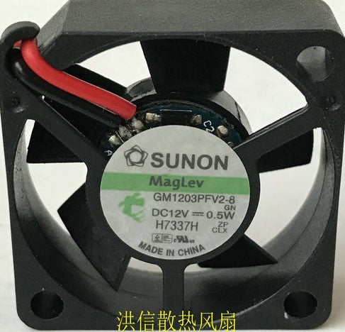 SUNON GM1203PFV2-8 GM1203PFV2-8.GN 12V 0.5W 2wires 3wires Cooling Fan