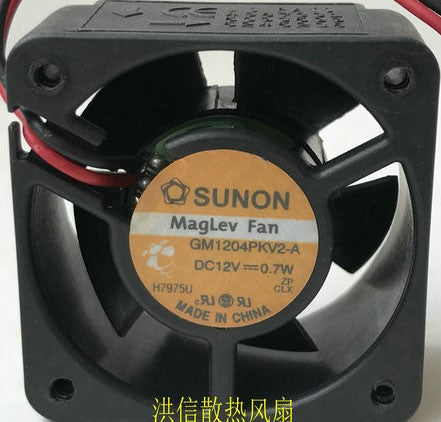 SUNON GM1204PKV2-A 12V 0.7W 2wires cooling fan
