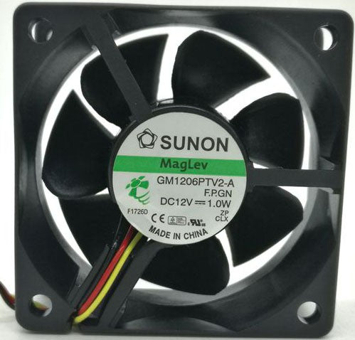 SUNON GM1206PTV2-A 12V 1.0W 3wires cooling fan