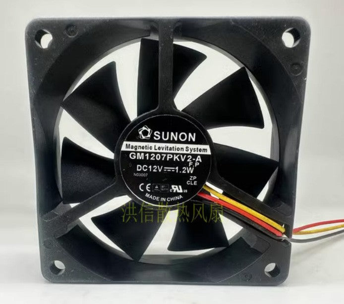 SUNON GM1207PKV2-A 12V 1.2W 3wires cooling fan