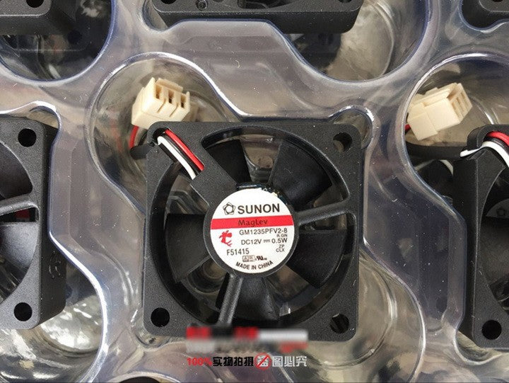 SUNON GM1235PFV2-8 12V 0.5W 2wires 3wires Cooling Fan