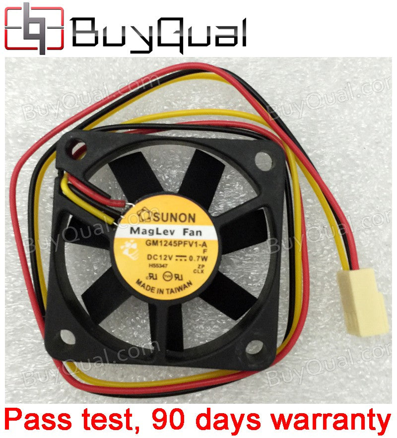 SUNON GM1245PFV1-A 12V 0.7W 3wires Cooling Fan