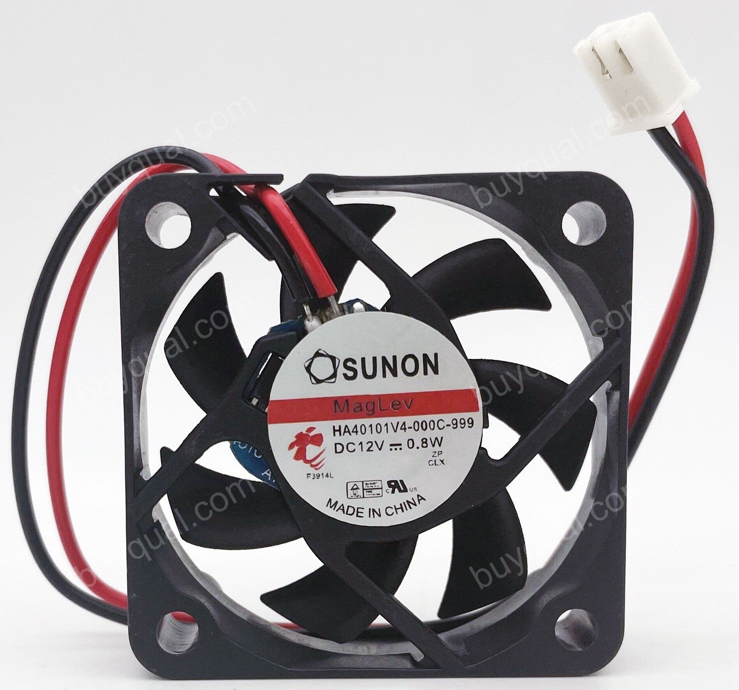 SUNON HA40101V4-000C-999 12V 0.8W 2wires cooling fan