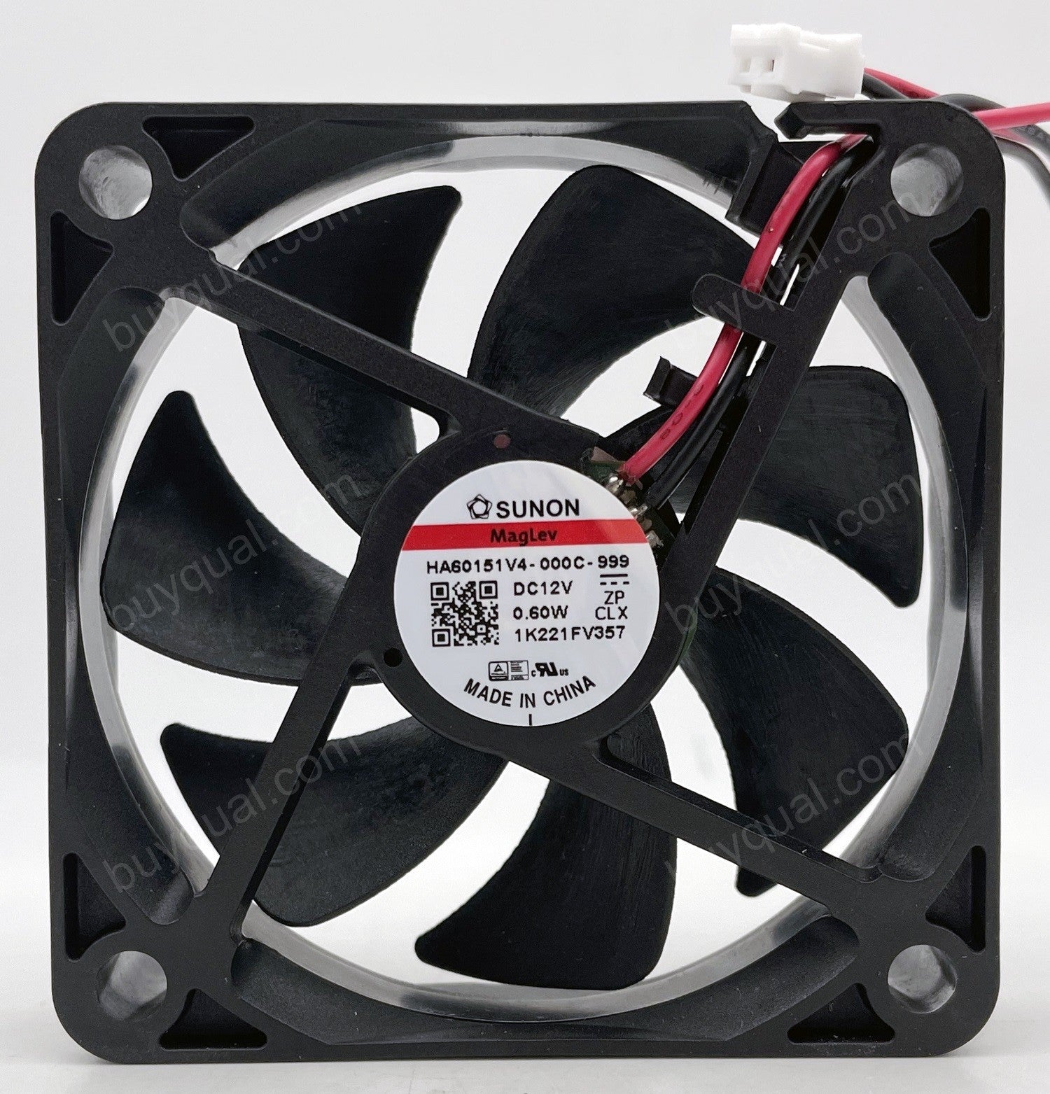 SUNON HA60151V4-000C-999 12V 0.6W 2wires cooling fan