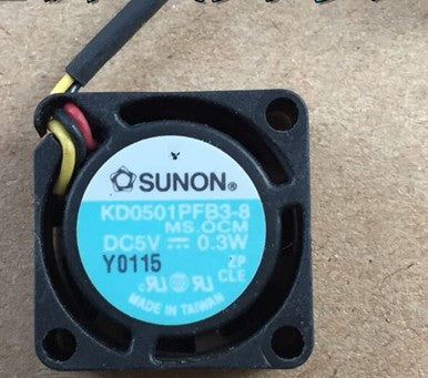 SUNON KD0501PFB3-8 5V 0.3W 3wires Cooling Fan
