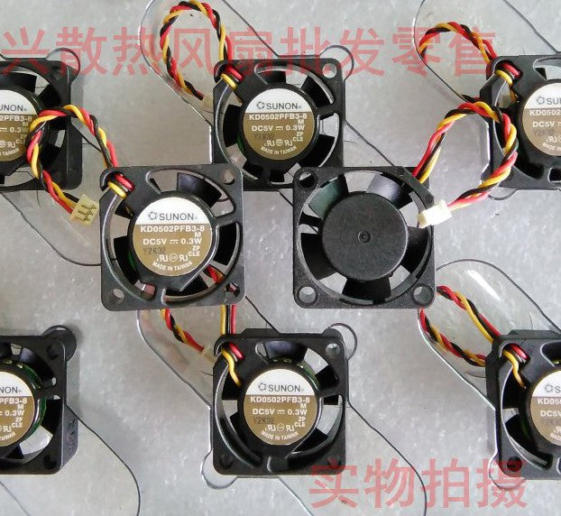 SUNON KD0502PFB3-8 5V 0.3W 3wires Cooling Fan